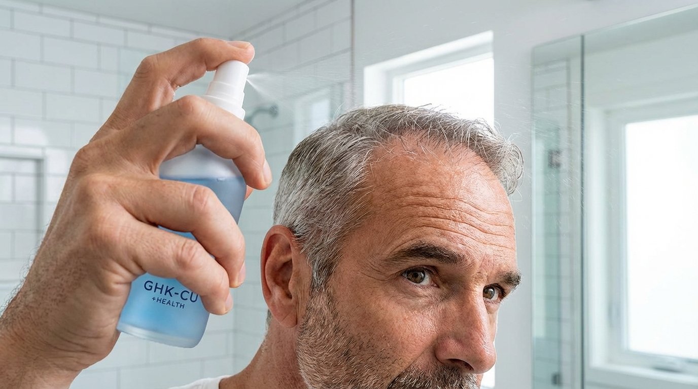 Restore your hairline with the science of high-strength copper peptides